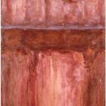 Psuedo Summer, 2004, 36 x 16 inches, acrylic on gallery wrap canvas