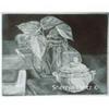 Arcadia's Leaves, 1982, 4 x 5.25 inches,  mezzotint